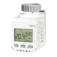 Elektrobock Elektrobock HD13 elektronikus fűtőtest termosztát (163) (ele163)