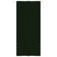 vidaXL sötétzöld oxford-szövet erkélyparaván 120 x 240 cm (148530)