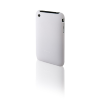 Vireo Vireo Apple iPhone 3/3GS Ultravékony Védőtok + Kijelzővédő Fólia - Fehér (CV310WHT)