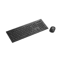 CANYON CANYON Multimedia 2.4GHZ wireless combo-set, keyboard 105 keys, slim and brushed finish design, chocolate key caps, HU layout (black); mouse adjustable DPI 800-1200-1600, 3 buttons (black) (CNS-HSETW4-HU)