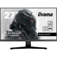 Iiyama iiyama G-MASTER G2745QSU-B1 számítógép monitor 68,6 cm (27") 2560 x 1440 pixelek Dual WQHD LED Fekete (G2745QSU-B1)