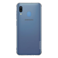 Nillkin NILLKIN NATURE szilikon telefonvédő (közepesen ütésálló, légpárnás sarok, 0.6 mm, ultravékony) SZÜRKE [Samsung Galaxy A30 (SM-A305F)] (5996457888955)