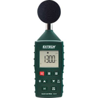 Extech Extech Zajszintmérő SL510 35 - 130 dB 31.5 Hz - 8000 Hz Kalibrált Gyári standard (tanusítvány nélkül) (SL510)