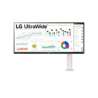 LG LG 34WQ68X-W számítógép monitor 86,4 cm (34") 2560 x 1080 pixelek Quad HD LCD Fehér (34WQ68X-W.AEU)