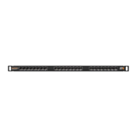 Nikomax Nikomax UTP patch panel cat.6 24 port 19" 0.5U (NMC-RP24UE2-HU-BK) (NMC-RP24UE2-HU-BK)