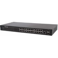 Intellinet Intellinet 560917 hálózati kapcsoló Vezérelt Gigabit Ethernet (10/100/1000) 1U Fekete (560917)