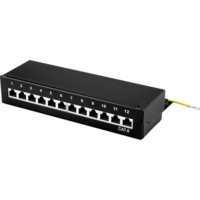 Renkforce 12 portos hálózati patchbox renkforce CAT 6 1 U (RF-4456725)