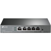 TP-Link TP-Link TL-R470T+ vezetékes router Fast Ethernet Fekete (TL-R470T+)