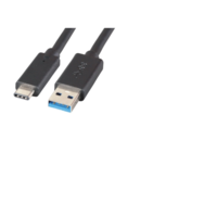 M-CAB M-CAB 7200449 USB 3.1-A apa - USB-C apa Prémium adatkábel 0.5m - Fekete (7200449)
