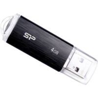 SILICON POWER Pen Drive 4GB Silicon Power Ultima U02 fekete USB 2.0 (SP004GBUF2U02V1K) (SP004GBUF2U02V1K)