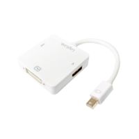 LogiLink Logilink DisplayPort adapter mDP/M HDMI+DVI+DP 4K/30 Hz 0,15m (CV0045A) (CV0045A)