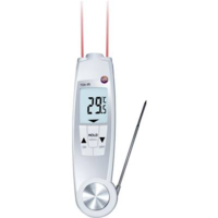 testo Infrahőmérő és beszúró hőmérő, HACCP ételhőmérő 10:1 Optikával Testo 104-IR (0560 1040)