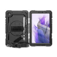 Haffner Haffner Samsung Galaxy Tab A7 Lite 8.7 T220/T225 ütésálló védőtok 4H kijelzővédő üveggel fekete (FN0280) (FN0280)