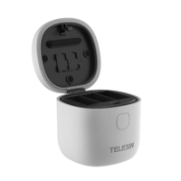Telesin Telesin Allin Box GoPro Hero9/10 hármas akkumulátor töltő és Micro SD olvasó (GP-BTR-904-GY) (GP-BTR-904-GY)