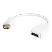 StarTech StarTech.com Mini DVI to HDMI Video Adapter for Macbooks and iMacs- M/F - MacBook Mini DVI Adapter - Mini DVI to HDMI Cable (MDVIHDMIMF) - video adapter - HDMI / DVI - 20 cm (MDVIHDMIMF)