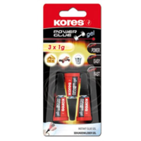 Kores Kores Power Glue Gel Univerzális Pillanatragasztó gél 3x1 g (26342/2634001)