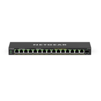 Netgear Netgear 16 port PoE+ Gigabit Ethernet + 1 port SFP Switch (GS316EPP-100PES) (GS316EPP-100PES)