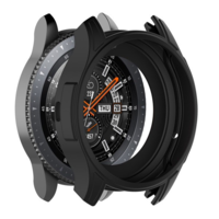 gigapack Szilikon keret (BUMPER, ütésálló) FEKETE [Samsung Gear S3 Frontier (SM-R760)] (5996457856930)