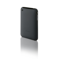 Vireo Vireo Apple iPhone 3/3GS Ultravékony Védőtok + Kijelzővédő Fólia - Fekete (CV310BLK)