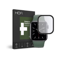 HOFI HOFI Hybrid Glass Apple Watch Series 4/5/6/SE (44mm) üveg képernyővédő fólia fekete kerettel (FN0012) (FN0012)