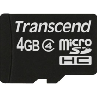 Transcend SDHC CARD MICRO 4GB CLASS 4 W/O ADAPTER