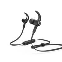Hama Hama Freedom Run Headset Vezeték nélküli Fülre akasztható, Hallójárati Hívás/zene Bluetooth Fekete (hama184121)