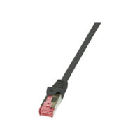 LogiLink LogiLink PrimeLine - patch cable - 50 cm - black (CQ2023S)