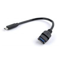 Accura Accura USB-C apa - USB-A apa 2.0 Adat és töltő kábel - Fehér (0.15m) (ACC2281)