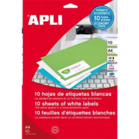 APLI APLI 105x37 mm univerzális etikett, 160 darab (LCA12922) (LCA12922)