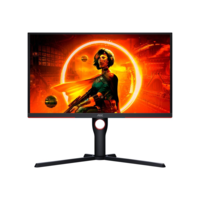 AOC AOC G3 25G3ZM/BK számítógép monitor 62,2 cm (24.5") 1920 x 1080 pixelek Full HD Fekete, Vörös (25G3ZM/BK)