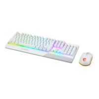 MSI MSI VIGOR GK30 COMBO Gaming Keyboard + Optical Mouse, US, Fehér (S11-04US319-CLA)