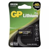 GP GP CR123 lithium fotó elem (1db/bliszter) (B1501) (B1501)