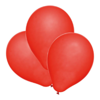 Susy Card SUSYCARD Luftballons rot 25 Stück (40011295)