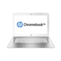 HP Notebook HP ChromeBook 14 G1 White Celeron 2955U | 4GB DDR3 | 16GB (eMMC) SSD | NO ODD | 14" | 1366 x 768 | Webcam | Intel HD | Chrome OS | HDMI | Bronze | White | 19.5V / 3.33A | 45W / 65W | 19.5V / 2.31A (15210077)