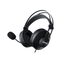 COUGAR GAMING Cougar I Immersa Essential I 3H350P40B.0001 I Immersa Essential I Headset I Driver 40mm / 9.7mm noise cancelling Mic. / Stereo 3.5mm 4-pole and 3-pole PC adapter / Black (CGR-P40B-350)