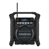 Sangean Sangean U-4 DBT BLACK DAB, FM-RDS, Bluetooth, Aux-in, strapabíró digitális rádió (001188) (001188)