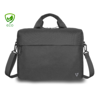 V7 V7 CTP14-ECO2 laptop táska 35,8 cm (14.1") Aktatáska Fekete (CTP14-ECO2)