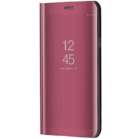 TokShop Samsung Galaxy A42 5G / M42 5G SM-A426B / M426B, Oldalra nyíló tok, hívás mutatóval, Smart View Cover, vörösarany (utángyártott) (94241)