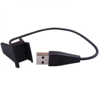 N/A Fitbit Alta USB töltőkábel - Fekete (OEM) (8596311085611)