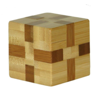 Eureka Eureka 3D Bambusz puzzle - Cube ördöglakat (EUR34319)