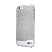 CG MOBILE CG MOBILE BMW M műanyag telefonvédő (karbon minta) EZÜST [Apple iPhone 6S Plus 5.5] (BMHCP6LMDCS)