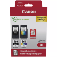 Canon Canon 3712C008 tintapatron 2 dB Eredeti Nagy (XL) kapacitású Fekete, Cián, Magenta, Sárga (3712C008)