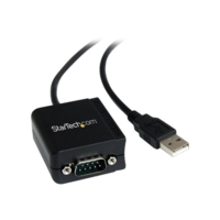 StarTech StarTech.com USB to Serial Adapter - 1 port - USB Powered - FTDI USB UART Chip - DB9 (9-pin) - USB to RS232 Adapter (ICUSB2321F) - serial adapter - USB - RS-232 (ICUSB2321F)