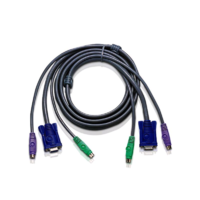 Aten ATEN KVM Console kábel (SVGA, PS/2, PS/2) 1.8m (2L-1001P/C) (2L-1001P/C)