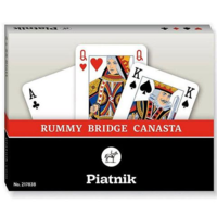 Piatnik Piatnik Standard Römi kártya, dupla csomag 2x55 lap (217838) (PI217838)
