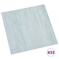 vidaXL 55 db zöld öntapadó PVC padlólap 5,11 m² (324658)