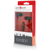Gembird Gembird "London" mikrofonos fülhallgató fekete-piros (MHS-EP-LHR)