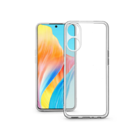 Haffner Oppo A58 5G/Oppo A78 szilikon hátlap kameravédővel - Clear Case - átlátszó (PT-6873)