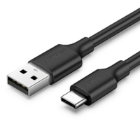 UGREEN UGREEN USB-A - USB-C kábel 0,5 m fekete (60115) (UG60115)