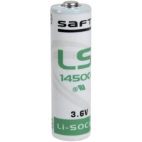 Saft Lítium ceruzaelem AA 3,6V 2600 mAh, Saft LS14500 (LS14500)